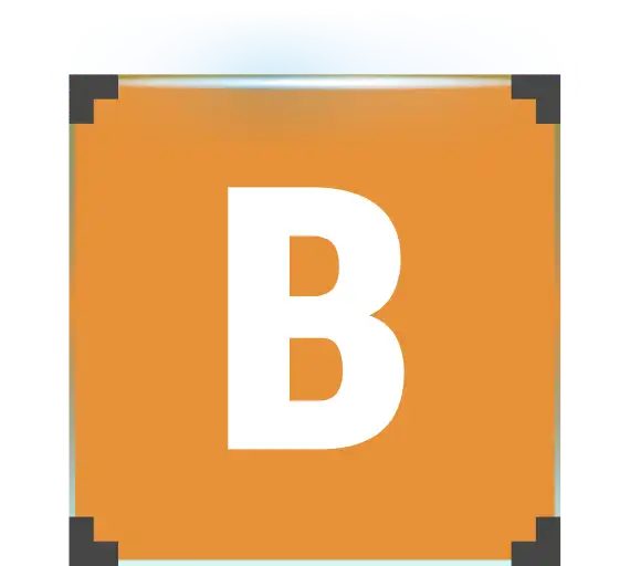 B